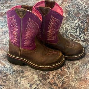 Girls Ariat western boot size 9.5